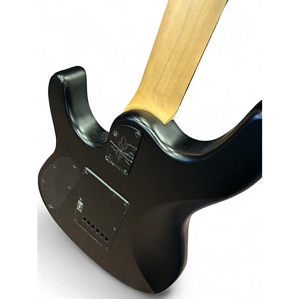 Used Sterling by Music Man JP60 STEALTH BLACK Solid Body Electric Guitar