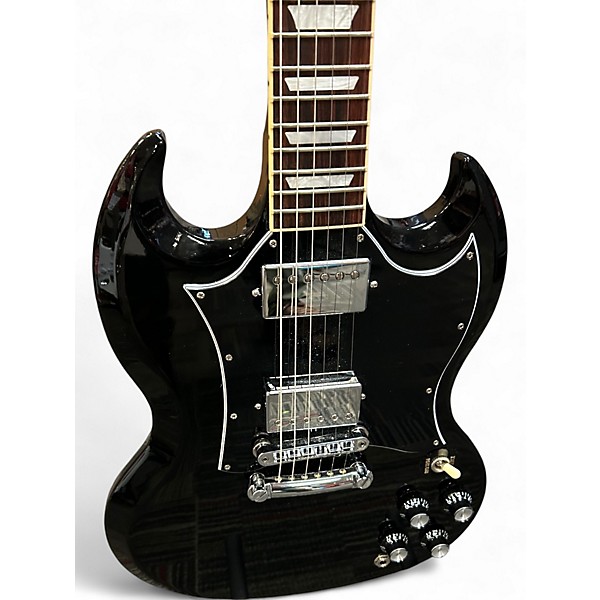 Used Gibson SG Standard Black Solid Body Electric Guitar