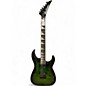 Used Jackson JS32Q Green Burst Solid Body Electric Guitar thumbnail