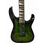 Used Jackson JS32Q Green Burst Solid Body Electric Guitar