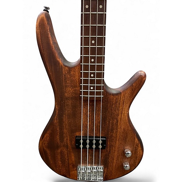 Used Ibanez GSR100EX Worn Brown Electric Bass Guitar