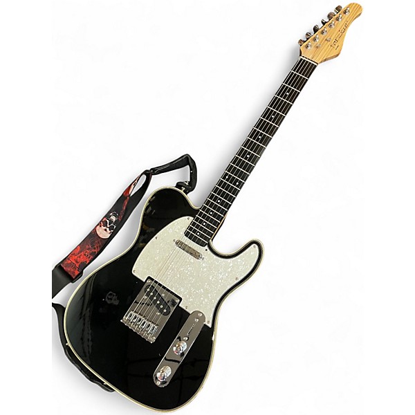 Used Fretlight 500 series Black Solid Body Electric Guitar