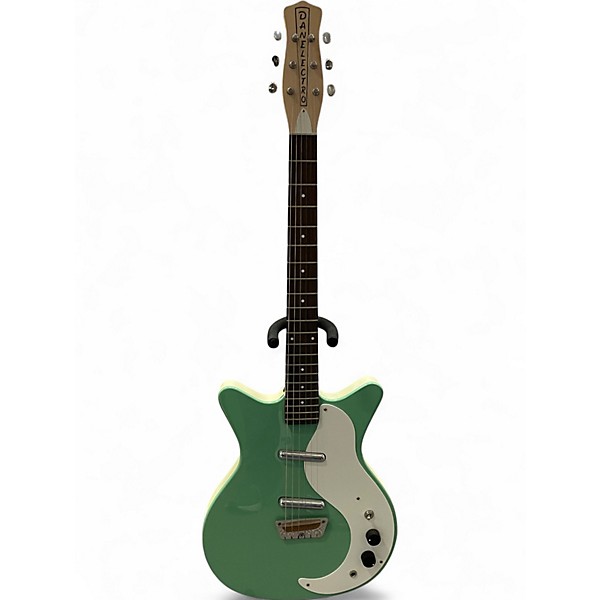 Used Danelectro Stock '59 VINTAGE AQUA Solid Body Electric Guitar