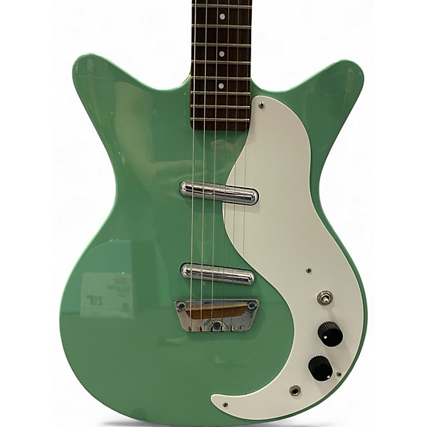 Used Danelectro Stock '59 VINTAGE AQUA Solid Body Electric Guitar