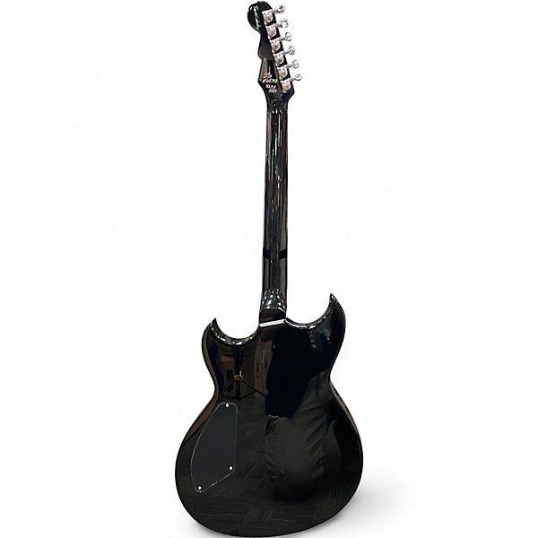 Used Reverend Space Hawk Black Sparkle E Solid Body Electric Guitar