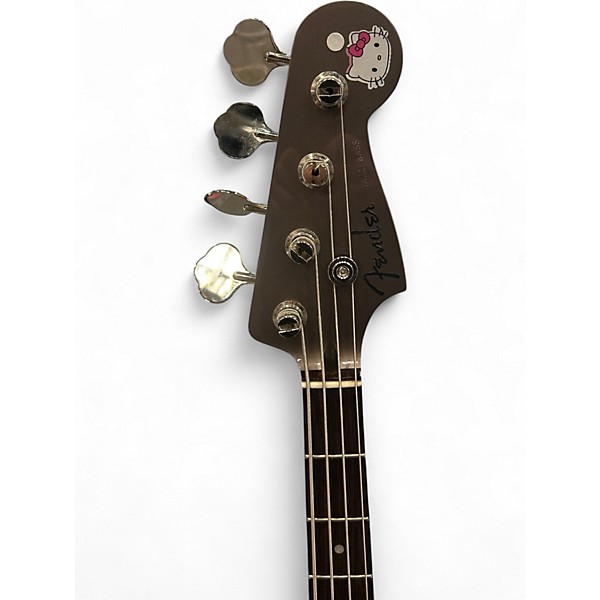 Used Fender Aerodyne Jazz Bass Dolphin Gray Electric Bass Guitar