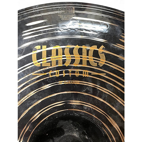 Used MEINL 18in classics custom dark china Cymbal