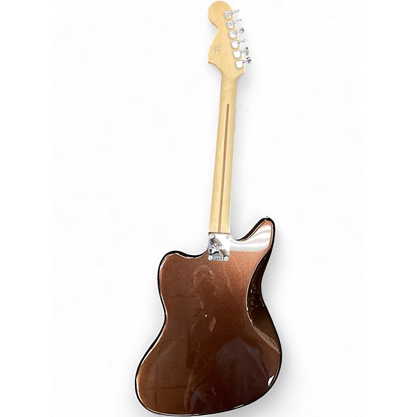 Used Squier Affinity Jaguar Mystic Metallic Brown Solid Body Electric Guitar