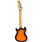Vintage 1970s Harmony H801 3 Color Sunburst Solid Body Electric Guitar