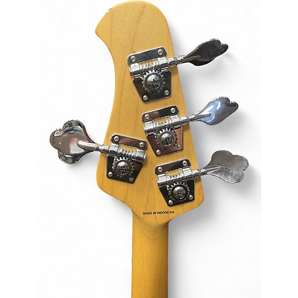 Used Sterling by Music Man Sub 4 Walnut Electric Bass Guitar