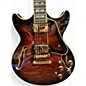 Used Ibanez AM153 Dark Brown Sunburst Hollow Body Electric Guitar