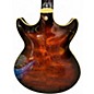 Used Ibanez AM153 Dark Brown Sunburst Hollow Body Electric Guitar