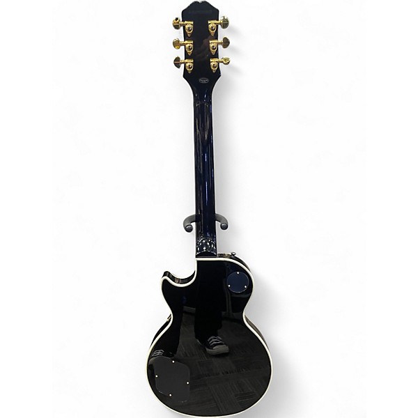Used Epiphone Les Paul Custom Black Solid Body Electric Guitar