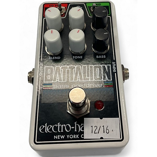 Used Electro-Harmonix battalion Effect Pedal