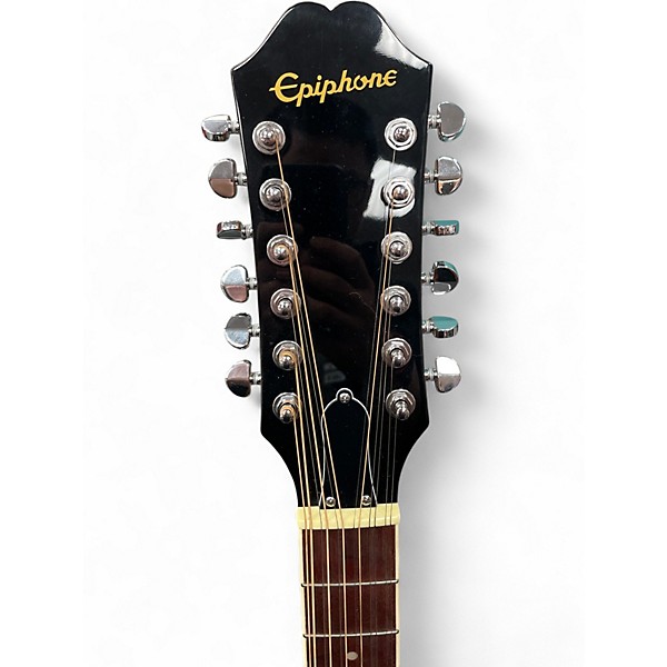 Used 2023 Epiphone Songmaker DR-212 Natural 12 String Acoustic Guitar