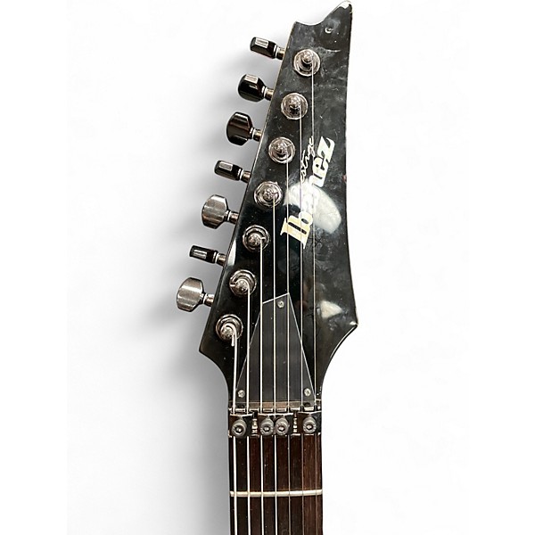 Used Ibanez RG1527 7 String Black Solid Body Electric Guitar