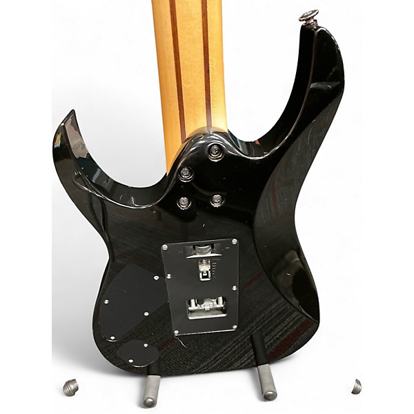 Used Ibanez RG1527 7 String Black Solid Body Electric Guitar