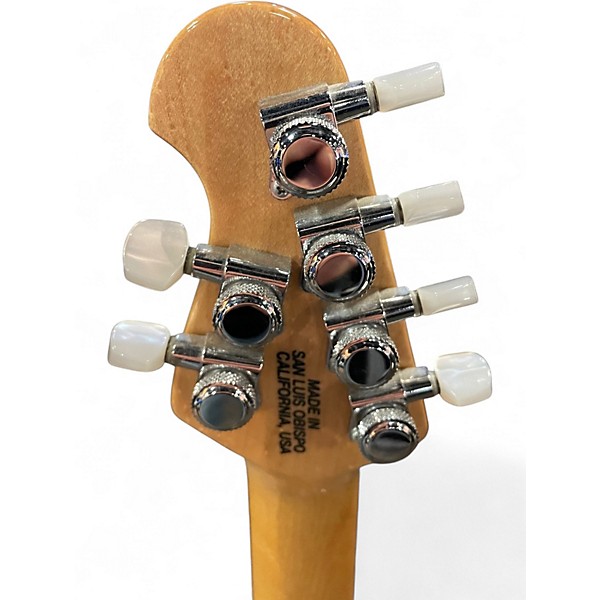 Used Ernie Ball Music Man JP6 John Petrucci Signature Candy Red Burst Solid Body Electric Guitar