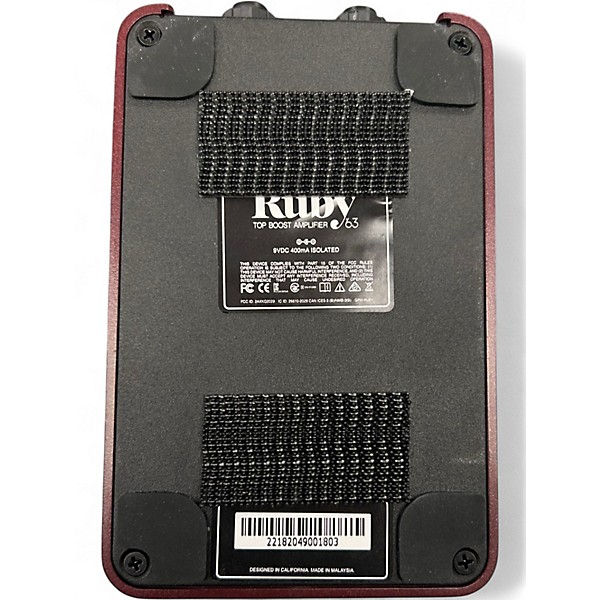 Used Universal Audio RUBY PRE AMP Effect Pedal