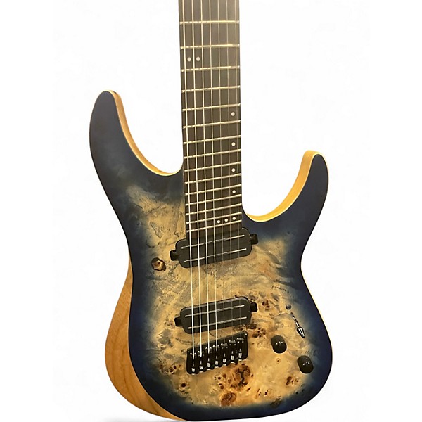 Used Schecter Guitar Research REAPER 7 Sky Burst Solid Body Electric Guitar