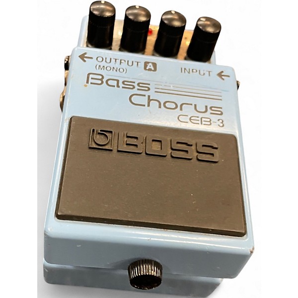 Used BOSS CEB3 Bass Chorus Bass Effect Pedal