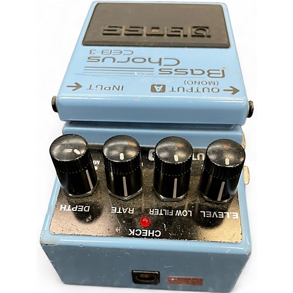 Used BOSS CEB3 Bass Chorus Bass Effect Pedal