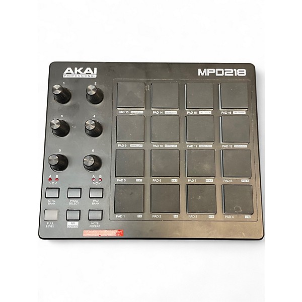 Used Akai Professional MPD218 MIDI Controller