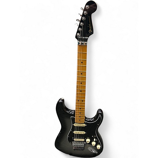 Used Fender American Ultra Luxe Stratocaster Silverburst Solid Body Electric Guitar