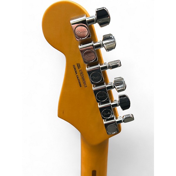 Used Fender American Ultra Luxe Stratocaster Silverburst Solid Body Electric Guitar