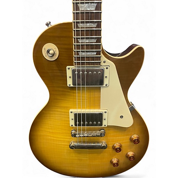 Used Epiphone Les Paul Standard Pro Tobacco Burst Solid Body Electric Guitar