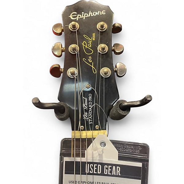 Used Epiphone Les Paul Standard Pro Tobacco Burst Solid Body Electric Guitar