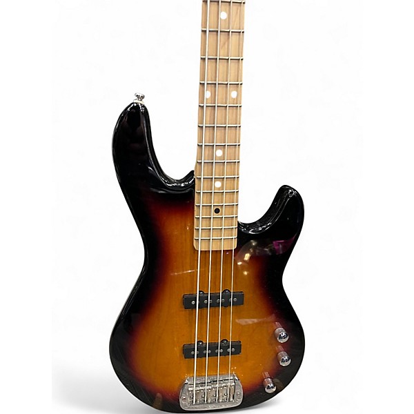Used G&L Tribute JB2 3 Color Sunburst Electric Bass Guitar