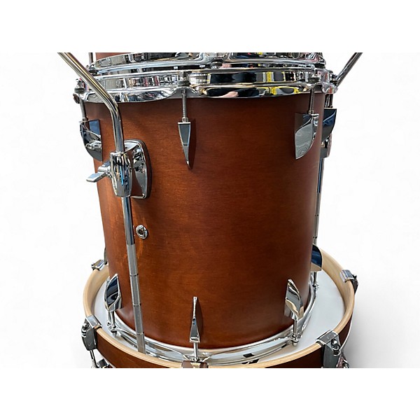 Used Canopus 3 Piece yaiba ii bop kit antique brown Drum Kit