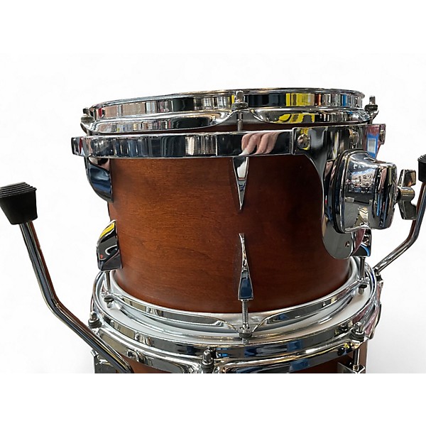 Used Canopus 3 Piece yaiba ii bop kit antique brown Drum Kit