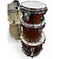 Used Canopus 3 Piece yaiba ii bop kit antique brown Drum Kit