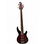 Used Yamaha trbx605 Trans Red Electric Bass Guitar thumbnail