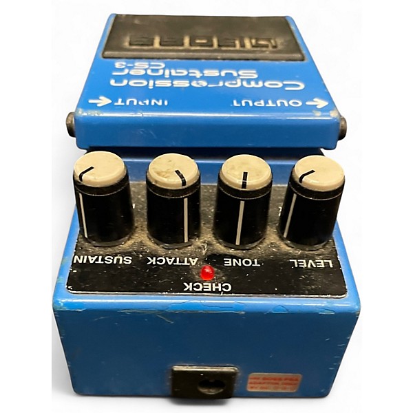 Used BOSS CS3 Compressor Sustainer Effect Pedal