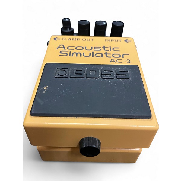 Used BOSS AC3 Acoustic Simulator Effect Pedal