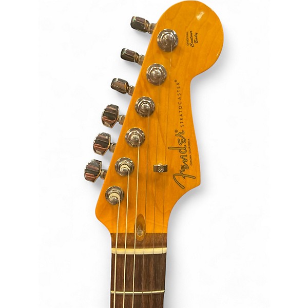 Used 2021 Fender STRATOCASTER 3 Color Sunburst Solid Body Electric Guitar