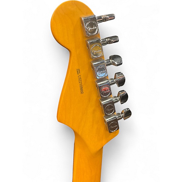 Used 2021 Fender STRATOCASTER 3 Color Sunburst Solid Body Electric Guitar