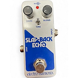 Used Electro-Harmonix SLAPBACK ECHO Effect Pedal