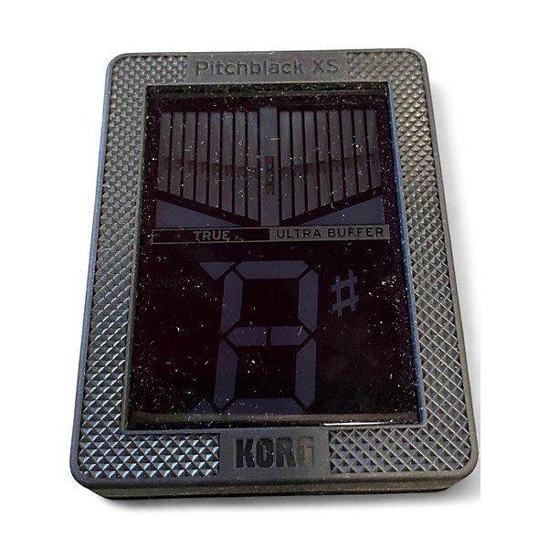 Used KORG PB01 Pitchblack Chromatic Tuner Pedal