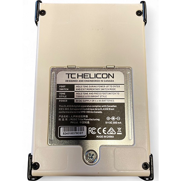 Used TC Helicon CRITICAL MASS Vocal Processor