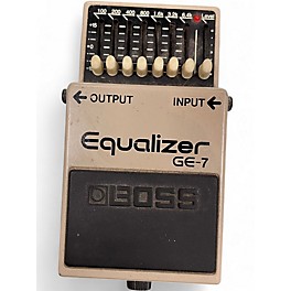 Used BOSS GE7 Equalizer Pedal