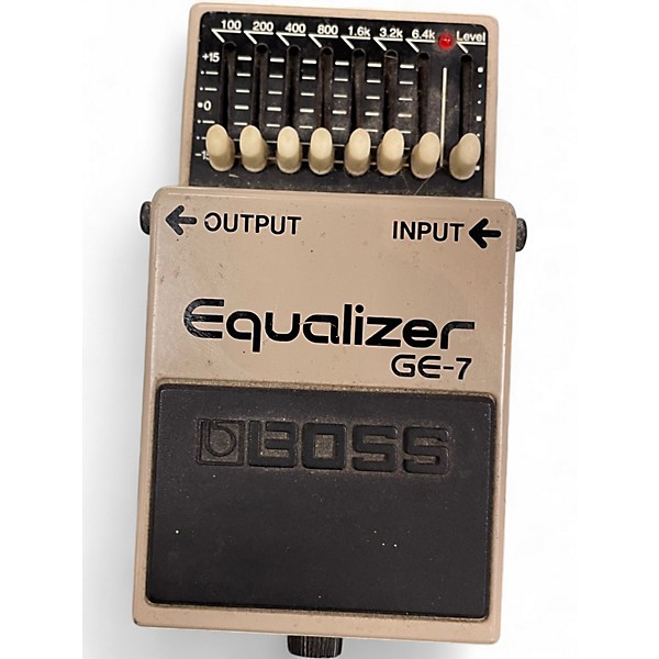 Used BOSS GE7 Equalizer Pedal