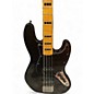 Used Squier Classic Vibe 70s Jazz Bass Black Electric Bass Guitar