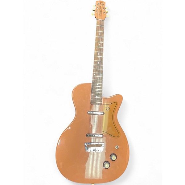 Used Danelectro U2 Reissue Cool Copper Solid Body Electric Guitar