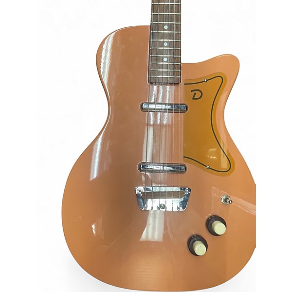 Used Danelectro U2 Reissue Cool Copper Solid Body Electric Guitar