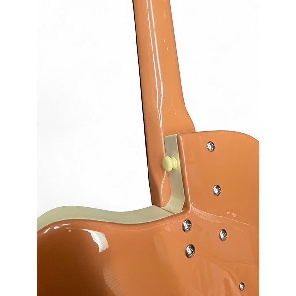 Used Danelectro U2 Reissue Cool Copper Solid Body Electric Guitar