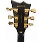 Used ESP EC1000 Deluxe Satin Black Solid Body Electric Guitar